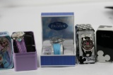 Disney Watches, 2 Frozen and 1 Minnie Mouse watches with cases