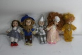 Wizard of Oz themed Dolls, Dorothy, The Scarecrow, The Cowardly lion, The Tin Man, etc. 12in tall