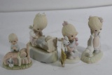 Various Precious Moments Statues, Johnathan David Collection and Christopher collection 4 units
