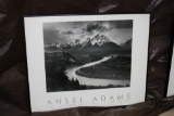 Ansel Adams The Tetons and The Snake River Framed Poster