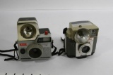 Kodak Brownie Flashmite 20, Ansko Cadet 3 vintage cameras