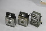 3 units Kodak Camera, Two Brownie Fiesta & Flashfun Hawkeye