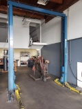 Used Bishamon 2-Post Car Lift Asymmetric 1 ph