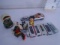 Assorted Collectible Miniature Train Toy, Matchbox, and other Small Scale Vehicles