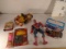 Assorted Collectible Toys, Texaco 1917 Touring Car,Rock Lords Boulder Figure, Vintage Monkey Toy etc