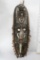 Large African Style Decorative Hanging Wall Mask 42in tall 12in wide