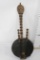 African Style String Instrument for Decoration 30in Tall 12in Wide