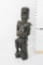 African Style Wooden Statue with Beads 20in Tall