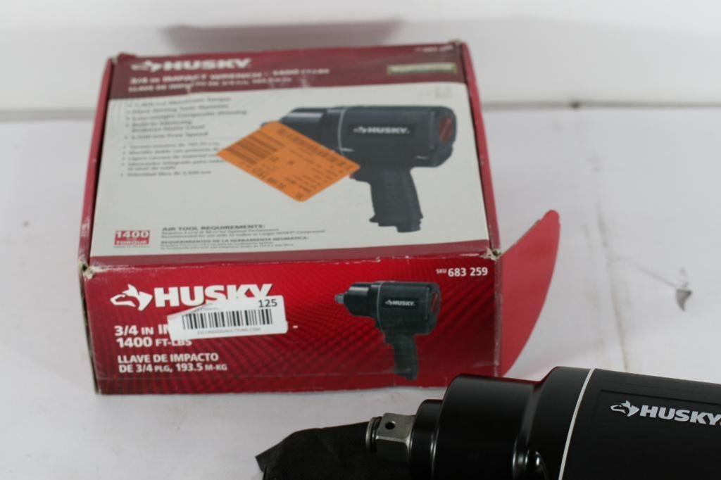 Husky 3/4 In. Impact Wrench 1400 Ft 