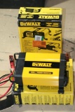 2 Units Dewalt 1000-watt Power Inverter Lcd Display Heavy Duty Metal Clamps 3-usb Ports