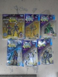 Box of Various Total Chaos Action Figures, Dragon Blade, Al Simmons, Thorax, etc.