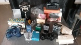 Misc Vintage Collections, Cologne Bottle, 3D Camera, Lighter, Candle holder etc.