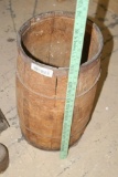 Vintage Wooden Barrel 18