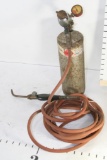 Acetylene Torch Kit with hose tank,gauge, & tip