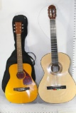 2 units Acoustic Guitar Espanol & Yamaha Training Guitar