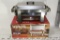 Winco C-3080B Stainless Oblong 8 Quart Chafing Dishes 2 Units