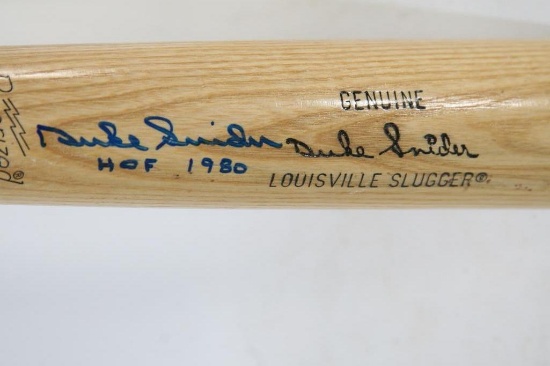 Engraved Signed Duke Snider 5, 180 Louisville Slugger 1 unit no coa