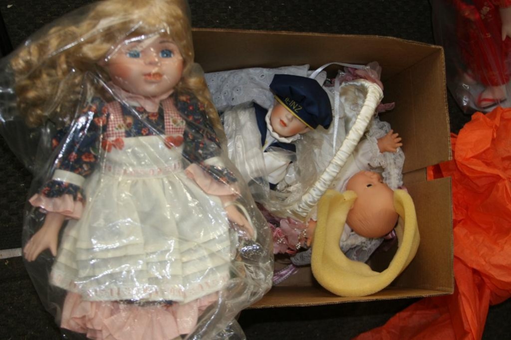 franklin mint porcelain baby dolls