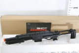 Bravo TacShot Shotgun Full Metal Airsoft Fake Rifle with clip and a Retractable Stock 2x .5 ft