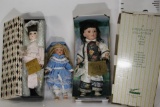 Assorted Seymour Dolls size 8 -18 inches Porcelain /ceramics.
