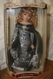 Collectors Choice Porcelain Ceramic Doll approx 14 inches 1 unit.