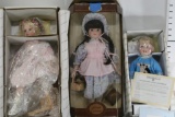 Porcelain Dolls Collection from Hamilton, Ashton Drake, & Beautiful Expressions, 3 units