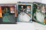 Barbie as Scarlett O'Hara Gone With The Wind Collection Dolls 3 units