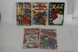 Comic Book Collection such as Xmen Spiderman Superman, excalibur etc 50 + units