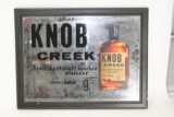 Knob Creek Whiskey Advertisement Mirror 24 Tall 28 Wide