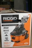 Rigid 4 Gallon Wet Dry Shop Vacuum Portable Cleaner Peak 5 Hp
