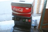 BonesSuper Table Top Coca-Cola Coke Soda Dispenser 36in tall 31in long 21in wide Powers on