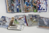 Bag of Various Football Trading Cards Barry Sanders and Peyton Manning