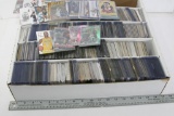 Box of Various Multi-Sport Trading Cards Possibly Basketball, Baseball, Nascar, Hockey, Football, et