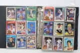 Album of Various Baseball Trading Cards Puckett, Ryan, Thomas, Eckersley, etc.