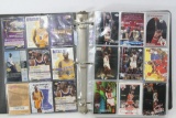 Album of Various Basketball, Baseball, Football, etc. Trading Cards Rodman, Maddux, Macnabb, etc.