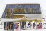 Box of Various Multi-Sport Trading Cards Possibly Basketball, Baseball, Nascar, Hockey, Football, et