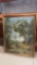 Vintage or Antique Zayas Painting 1902 Artwork large signed no COA 50in Tall 48in Wide