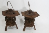 Units Asian Cast Iron Lamps L 10