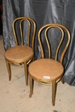 Antique Italian spaghetti chairs 2 units 3ft x 1.5ft