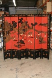 Large Asian foldable screen room divider two sided designed partition L 96