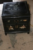 Decorative Hand Painted Nightstand with Chinese Influence 22
