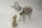 Lenox Collection Elephants Porcelain/Ceramic 8x9x3