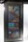 Textured Colorful Decorative Art Piece Shadow Boxed Frame 50 in tall and 24 in Wide Titled Plateau