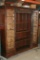 Reclaimed WoodSculpted Wood Cabinet apprx L 72 x H 72 x W 16 inches