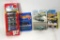 Misc. Collection of Small Scale Racing Champ Hot tracks, Hotwheels & Vintage 91 Legends car. 4 units