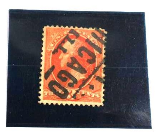 Antique "US Postage" Stamp 3 cents Maybe 1887