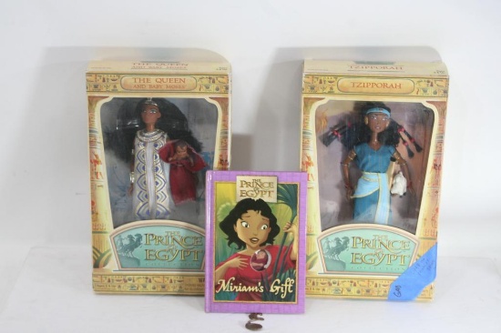 The Prince of Egypt doll Tzipporah by Hasbro & Book