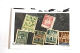Various Antique Collectible Stamps In Protective Envelope Various Values