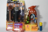 Collectible Pez Dispenser Star Wars & Bugs Bunny. 4 units