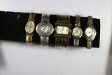 Various Watches, Eikon, Geneva, Liz Blanc, etc. 5 Units